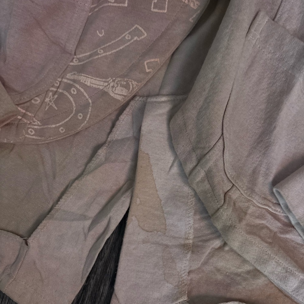 The People of the labyrinths Women's Cream Jacket with Horse Design - Picture 3 of 6